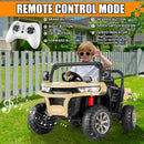 24V 2-Seater Electric Ride-On UTV Car for Kids with 2x200W Motors and Remote Control Magic Cars 2