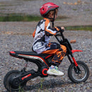 24V 350W Electric Dirt Bike Motorcycle 15 MPH with Twist Grip Red Magic Cars 0