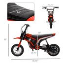 24V 350W Electric Dirt Bike Motorcycle 15 MPH with Twist Grip Red Magic Cars 1