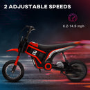 24V 350W Electric Dirt Bike Motorcycle 15 MPH with Twist Grip Red Magic Cars 5