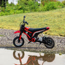 24V 350W Electric Dirt Bike Motorcycle 15 MPH with Twist Grip Red Magic Cars 8