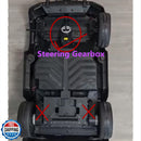 24V 390 Electric Steering Gearbox with 24 Volt Motor for Children's Electric Cars Magic Cars 2