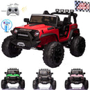 24V 400W Electric Kids Ride-On Truck with AUX Port, LED Lights, and Remote Control Magic Cars 12