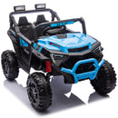 24V 400W Electric Kids Ride-On UTV with Parental Remote Control Blue Magic Cars 15