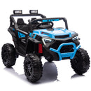 24V 400W Electric Kids Ride-On UTV with Parental Remote Control Blue Magic Cars 17