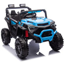 24V 400W Electric Kids Ride-On UTV with Parental Remote Control Blue Magic Cars 9