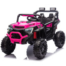 24V 400W Electric Kids Ride-On UTV with Parent Remote Control Pink Magic Cars 15