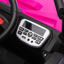 24V 400W Electric Kids Ride-On UTV with Parent Remote Control Pink Magic Cars 9