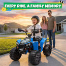 24V 4WD Electric ATV Toy Car for Kids - 2-Seater with Bluetooth and 7AH Battery Magic Cars 6