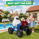 24V 4WD Electric ATV Toy Car for Kids - 2-Seater with Bluetooth and 7AH Battery Magic Cars 7