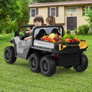 24V 4WD Dual-Seater Children's Dump Truck Ride-On Magic Cars 1