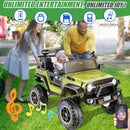24V Switchable 4WD/2WD Electric Ride-On Truck for Kids 2-Seater Vehicle Magic Cars 5