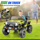 24V Switchable 4WD/2WD Electric Ride-On Truck for Kids 2-Seater Vehicle Magic Cars 7