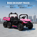 24V 4WD Electric Dump Truck for Kids - All-Terrain Off-Road Adventure Toy Magic Cars 1