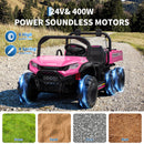 24V 4WD Electric Dump Truck for Kids - All-Terrain Off-Road Adventure Toy Magic Cars 3