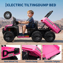 24V 4WD Electric Dump Truck for Kids - All-Terrain Off-Road Adventure Toy Magic Cars 6