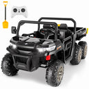 24V 4WD Kids Electric Ride-On Dump Truck with Remote Control 2-Seater Toy Car Magic Cars 13