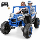 24V Kids Ride-On UTV Truck with Remote Control and Switchable 2WD/4WD Drive Magic Cars 12