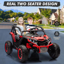 24V 4WD Ride-On UTV Car with Remote Control 2-Seater Kids Powered Off-Road Toy Magic Cars 18