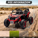 24V 4WD Ride-On UTV Car with Remote Control 2-Seater Kids Powered Off-Road Toy Magic Cars 21