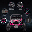 24V 4WD Ride-On UTV Car with Remote Control 2-Seater Kids Powered Off-Road Toy Magic Cars 28