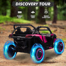 24V 4WD Ride-On UTV Car with Remote Control 2-Seater Kids Powered Off-Road Toy Magic Cars 29
