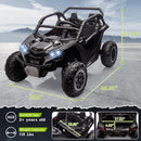 24V 4WD Ride-On UTV Car with Remote Control 2-Seater Kids Powered Off-Road Toy Magic Cars 5
