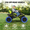 24V 4x4 Ride-On Toy with 4x75W Motors, 5MPH Speed, Parent Remote, Adjustable Seat, and 4 Shock Absorbers Magic Cars 2
