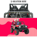 24V 5AH 2-Seater Kids 4WD Electric UTV Ride-On Car with Power Wheels Magic Cars 5