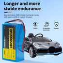 24V 5Ah Lithium Power Pack with 29.4V 1A Charger for Children's Ride-On Vehicles Magic Cars 2