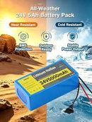 24V 5Ah Lithium Battery with 29.4V Charger for Children's Ride-On Toys Magic Cars 4