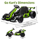 24V Electric Go-Kart for Kids with 300W Motor, 7.5 MPH Speed, Drift and Sport Modes Magic Cars 4