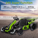 24V Electric Go-Kart for Kids with 300W Motor, 7.5 MPH Speed, Drift and Sport Modes Magic Cars 9