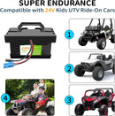 24V 7Ah/12Ah Lithium Battery for Kids Ride-On Cars and Toys Compatible with Dynac Magic Cars 1