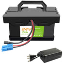 24V 7Ah Rechargeable Battery for Kids Ride-On Toys Compatible with Dynacraft Realtree and Disney Princess Models Magic Cars 0