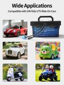 24V 7Ah Rechargeable Battery for Kids UTV Ride-On Toys Magic Cars 4