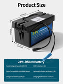 24V 7Ah Rechargeable Battery for Kids UTV Ride-On Toys Magic Cars 7