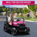 24V 7AH Kids Electric Ride-On Golf Cart Truck 2-Seater UTV with Remote Control Magic Cars 3