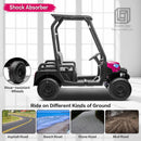 24V 7AH Kids Electric Ride-On Golf Cart Truck 2-Seater UTV with Remote Control Magic Cars 6