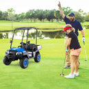 24V 7AH Kids 4WD 2-Seater Ride-On Golf Cart with Storage and Remote Control Navy Magic Cars Variant 0