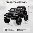 24V 7AH Electric Kids Ride-On Truck Car 2-Seater with Remote Control Magic Cars 9