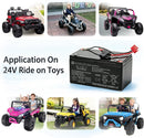 24V 7AH Rechargeable Lead Acid Battery for Electric Ride-On Toys Magic Cars 3
