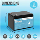 24V 7Ah LiFePO4 Rechargeable Lithium Battery 25.6V 179.2Wh Deep Cycle LF8011 Magic Cars 1