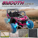 24V 7AH Pink 2-Seater Ride-On UTV Car with Music and 4 MPH Speed Magic Cars 5
