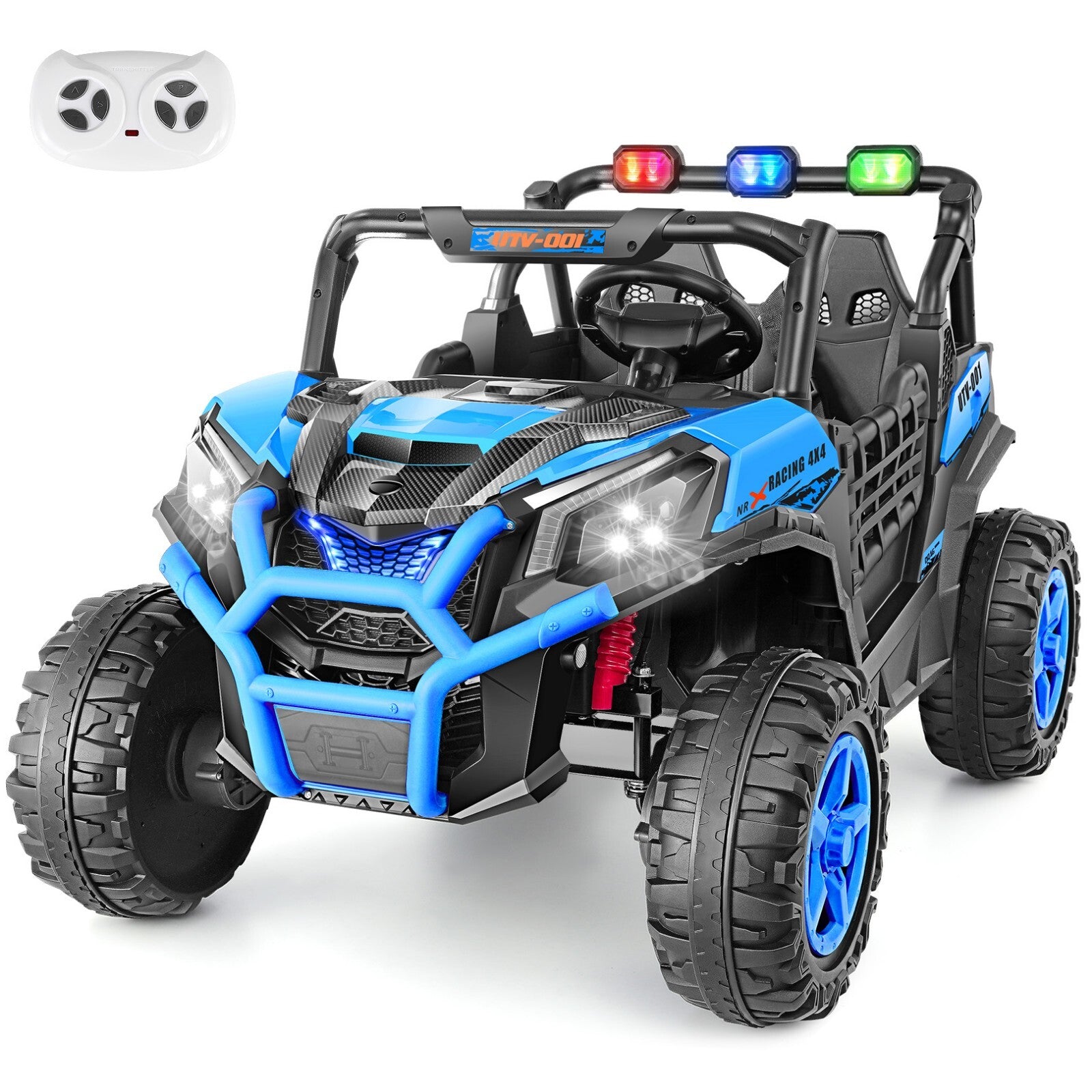 24V 7AH Ride on Car 4x200W Kids UTV 2 Seater 4WD Electric Vehicle for ...
