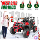 24V 7AH Electric 4WD Ride-On UTV Car for Kids with 2 Seats and 4x200W Motors Magic Cars 7