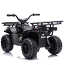 24V 80W Children's ATV with Off-Road Tires, LED Lighting, Bluetooth Connectivity & Storage Compartment Magic Cars 12