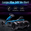 24V 9Ah Ride-On Go Kart for Kids 8-12 Years with 8MPH High Speed and Drifting Features Magic Cars 9