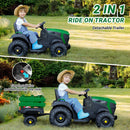 24V 9AH Electric Ride-On Tractor with Detachable Trailer and 400W Motors Magic Cars 2