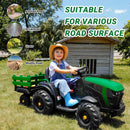 24V 9AH Electric Ride-On Tractor with Detachable Trailer and 400W Motors Magic Cars 3